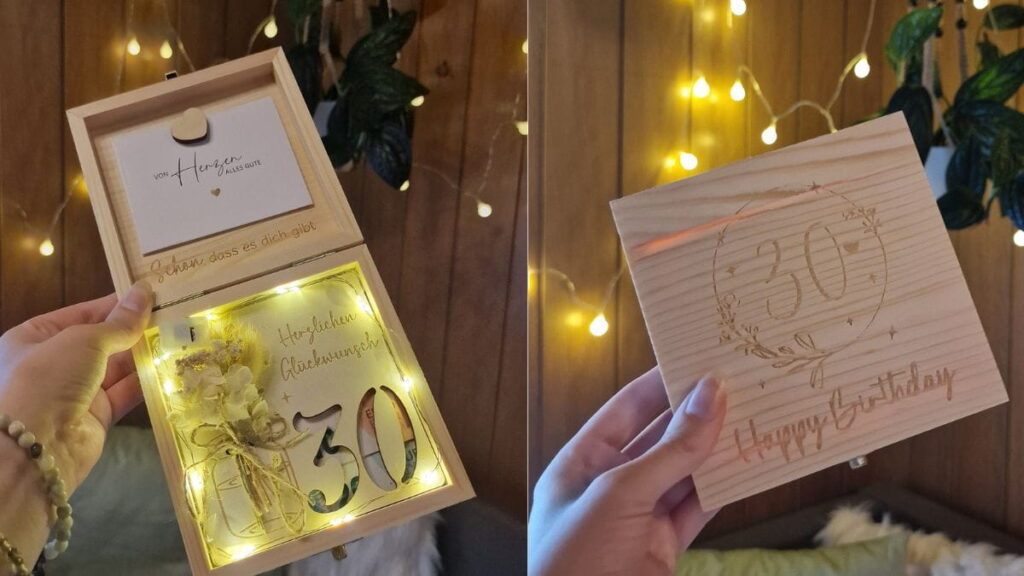In 30 Minuten fertig: Das Geldgeschenk zum 30., das garantiert für ein „Oh!“ sorgt